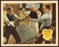 5g075 SWEET ROSIE O'GRADY signed LC '43 by Robert Young, who's boxing with Adolphe Menjou in bar!
