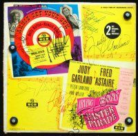 5g083 ANNIE GET YOUR GUN/EASTER PARADE signed soundtrack album '50s by Garland, Berlin, Astiare +3!