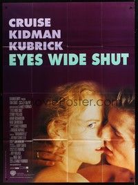 5h485 EYES WIDE SHUT French 1p '99 Stanley Kubrick, romantic c/u of Tom Cruise & Nicole Kidman!