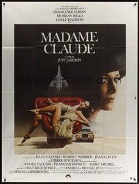 5h579 MADAME CLAUDE French 1p '77 Francoise Fabian provides prostitutes for the government!