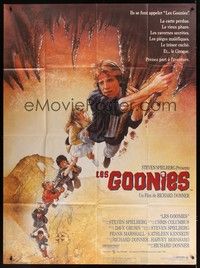 5h512 GOONIES CinePoster REPRO French 1p '85 Josh Brolin, teen adventure classic, Drew Struzan art!