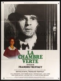 5h518 GREEN ROOM French 1p '78 Francois Truffaut's La Cambre Verte, art by Jouineau Bourduge!