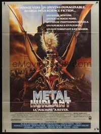5h527 HEAVY METAL French 1p '81 classic musical animation, sexy Chris Achilleos fantasy art!