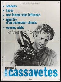 5h549 JOHN CASSAVETES COLLECTION French 1p '93 Woman Under the Influence, Chinese Bookie, Faces