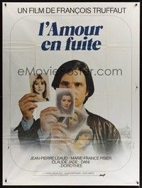 5h574 LOVE ON THE RUN French 1p '79 Francois Truffaut's L'Amour en Fuite, Jean-Pierre Leaud