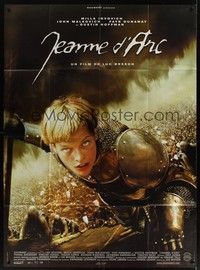 5h594 MESSENGER French 1p '99 directed by Luc Besson, Milla Jovovich as Joan of Arc!