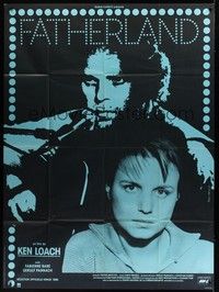 5h645 SINGING THE BLUES IN RED French 1p '86 Ken Loach's Fatherland, different image of top stars!