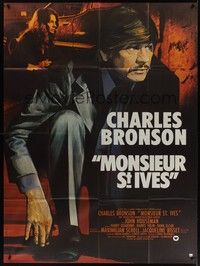5h654 ST. IVES French 1p '76 different art of Charles Bronson & sexy Jacqueline Bisset!