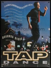 5h663 TAP French 1p '89 Gregory Hines, dancing, you can't escape the rhythm!