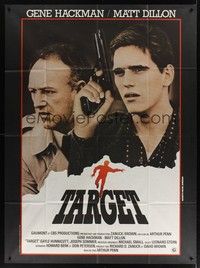 5h664 TARGET French 1p '86 Arthur Penn directed CIA thriller, Matt Dillon, Gene Hackman