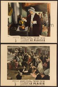 5h385 LE PLAISIR 2 French LCs '52 Max Ophuls adaptation of three Guy de Maupassant stories!