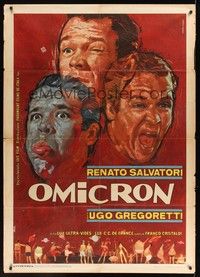 5h179 OMICRON Italian 1p '63 art of top stars by Studio Favalli & Piero Ermanno Iaia!