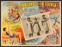 5j102 SINGIN' IN THE RAIN Mexican LC R50s image of Gene Kelly, Donald O'Connor, Debbie Reynolds!