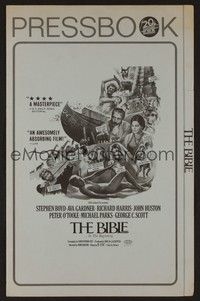 5j199 BIBLE pressbook '67 La Bibbia, John Huston as Noah, Stephen Boyd as Nimrod, Ava Gardner!