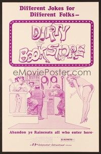 5j224 BOOBY HATCH pressbook R79 comedy, Sharon Joy, Joy Miller, Dirty Book Store!