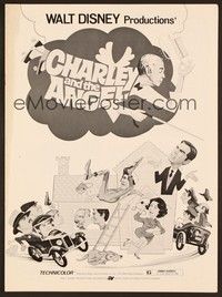 5j261 CHARLEY & THE ANGEL pressbook '73 Disney, Fred MacMurray, Cloris Leachman, comedy!
