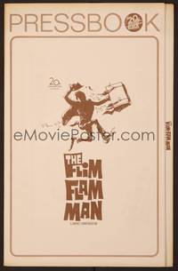 5j398 FLIM-FLAM MAN pressbook '67 Geroge C. Scott as ultimate con man, Sue Lyon, Jack Davis art!