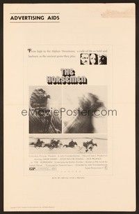 5j511 HORSEMEN pressbook '71 directed by John Frankenheimer, Omar Sharif, Jack Palance!