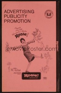 5j798 ROSIE pressbook '67 There's only one wonderful, wacky Rosalind Russell!