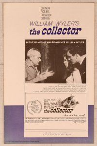 5j281 COLLECTOR pressbook '65 Terence Stamp & Samantha Eggar, William Wyler directed!