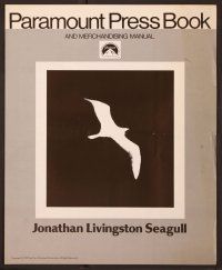 5j550 JONATHAN LIVINGSTON SEAGULL pressbook '73 great bird images, from Richard Bach's book!