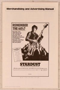 5j870 STARDUST pressbook '74 Michael Apted directed, David Essex, Keith Moon rock & roll!