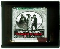 5k156 MARKET OF SOULS glass slide '19 country girl Dorothy Dalton moves to New York City!