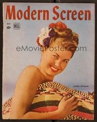 5k091 MODERN SCREEN magazine May 1946 Esther Williams from Hoodlum Saint by Lazlo Willinger!