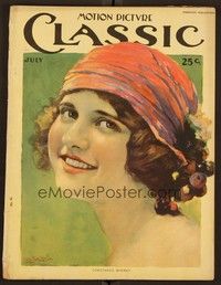 5k069 MOTION PICTURE CLASSIC magazine July 1920 portrait of Constance Binney by Leo Sielke!