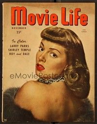 5k109 MOVIE LIFE magazine November 1947 Lana Turner from Green Dolphin Street by Eric Carpenter!