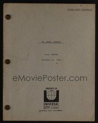 5k213 IN ENEMY COUNTRY second draft script December 14, 1964, screenplay by Edward Anhalt!