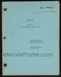 5k219 MURDER INK revised final shooting script script Feb 3, 1981 screenplay by Mankiewicz & Cotler