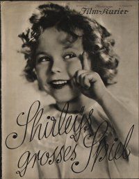 5k169 BABY TAKE A BOW German program '34 great different images of cutest Shirley Temple!