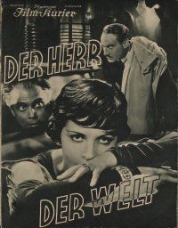 5k177 DER HERR DER WELT German program '34 directed by Harry Piel, important early sci-fi & robots