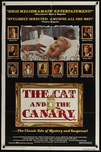 5m178 CAT & THE CANARY 1sh '79 Radley Metzger, Honor Blackman, Olivia Hussey!