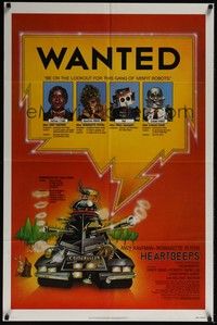 5m392 HEARTBEEPS 1sh '81 Andy Kaufman, Bernadette Peters, Randy Quaid, really wacky robots!