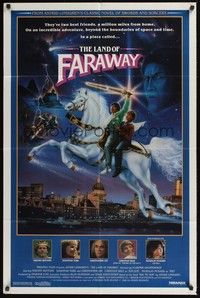 5m472 LAND OF FARAWAY 1sh '87 Mio min Mio, Timothy Bottoms & very young Christian Bale!
