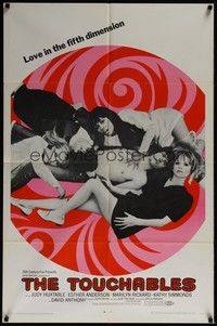 5m889 TOUCHABLES 1sh '68 Judy Huxtable, psychedelic love in the fifth dimension!