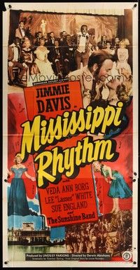 5p598 MISSISSIPPI RHYTHM 3sh '49 Louisiana Governor Jimmie Davis, cool musical images!