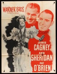 5p727 TORRID ZONE INCOMPLETE 3sh R40s James Cagney, full-length sexy dancer Ann Sheridan,Pat O'Brien