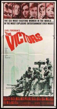 5p743 VICTORS 3sh '64 Vince Edwards, Albert Finney, George Hamilton, Melina Mercouri