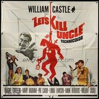5p185 LET'S KILL UNCLE 6sh '66 William Castle, are they bad seeds or two frightened innocents!