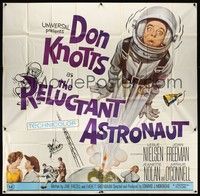 5p224 RELUCTANT ASTRONAUT 6sh '67 wacky Don Knotts in the maddest mixup in space history!