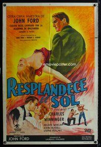 5p379 SUN SHINES BRIGHT Argentinean'53 Charles Winninger in adaptation of Cobb stories by John Ford!