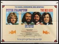 5p104 SGT. PEPPER'S LONELY HEARTS CLUB BAND British quad '78 Peter Frampton & The Bee Gees!