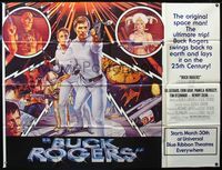 5p031 BUCK ROGERS subway poster '79 classic sci-fi comic strip, art by Victor Gadino!