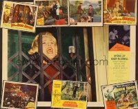 5r022 LOT OF 29 LOBBY CARDS lot '40 - '71 Midnight Lace, Bride of the Gorilla, Story of Robin Hood