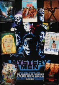 5r029 LOT OF 33 UNFOLDED ONE-SHEETS lot '88 - '01 Mystery Men, Great Expectations, Shower + more!