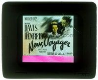 5r051 NOW VOYAGER glass slide '42 most classic romantic tearjerker, Bette Davis, Paul Henreid