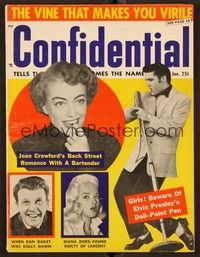 5r183 CONFIDENTIAL magazine January 1957 Diana Dors found guilty of larceny!